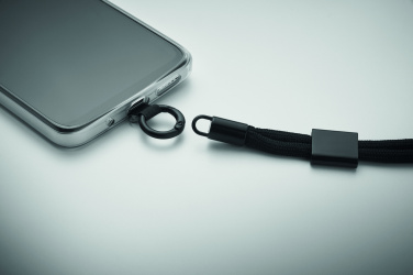 Logotrade mainoslahjat kuva: RPET-puhelinrannenauha