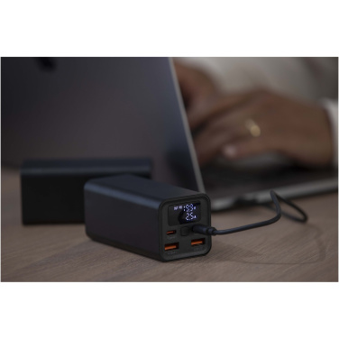 Logotrade liikelahjat kuva: Acamar 20 000 mAh:n ja 70 W:n kannettavan tietokoneen varavirtalähde kierrätetystä alumiinista