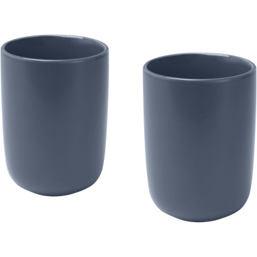 Logotrade mainostuote tuotekuva: Male 350 ml:n keraamiset kupit – 2 kpl:n sarja