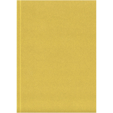 Logotrade mainoslahja tuotekuva: Novella Austen muistivihko, metallinvärinen, pehmeäkantinen, A5-koko – 100 arkkia