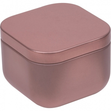 Logo trade mainoslahja kuva: Kynttilä peltisessä säilytysrasiassa PRAHAA