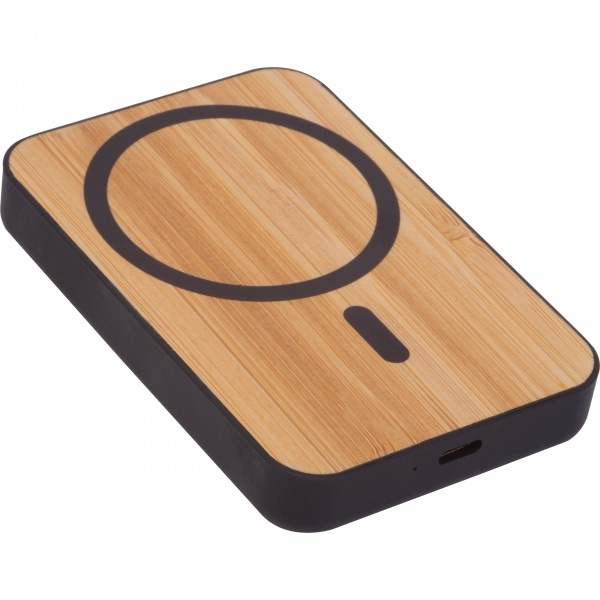 Logo trade mainostuotet tuotekuva: Langaton varavirtalähde 5 000 mAh CAIRO