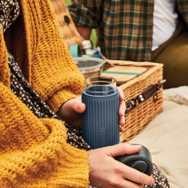 Logo trade mainoslahja ja liikelahja tuotekuva: Black+Blum lasinen matkakuppi 340 ml