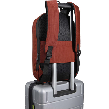 Logotrade mainostuotet kuva: Luma GRS-kierrätetystä materiaalista valmistettu  varkaudenestoreppu 15 tuuman kannettavalle tietokoneelle 10 litraa