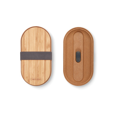 Logotrade mainoslahja ja liikelahja kuva: Black+Blum teräksestä valmistettu kaksiosainen eväsrasia