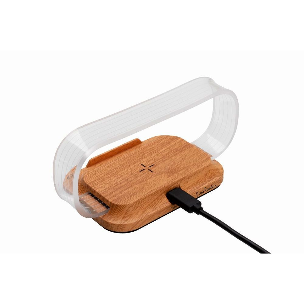 Logo trade liikelahja kuva: Puhelinteline langattomalla laturilla JEROME Pierre Cardin