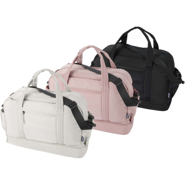 Logotrade mainostuote tuotekuva: Puffer GRS-kierrätetty duffelilaukku eristetyllä pohjalla, 30 L