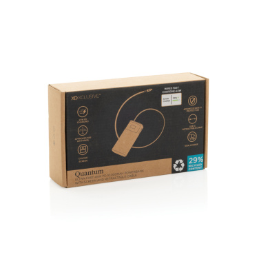 Logotrade mainoslahjat kuva: Quantum RCS PD45W nopea 10 000 mAh -varavirtalähde näytöllä