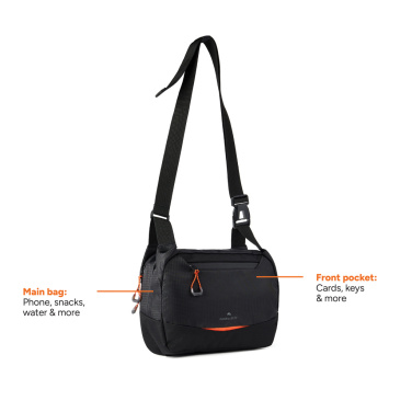 Logotrade liikelahja mainoslahja kuva: Nordic Drift Trail RCS Crossbody-laukku 4L