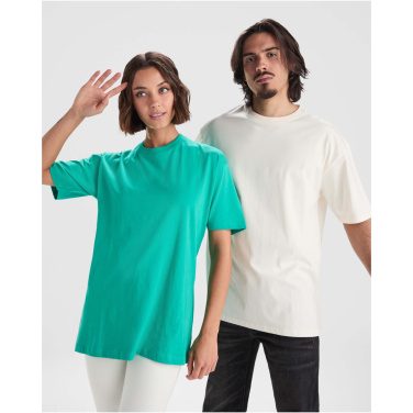 Logo trade mainoslahjat ja liikelahjat kuva: Bull, lyhythihainen, ylikokoinen unisex-t-paita