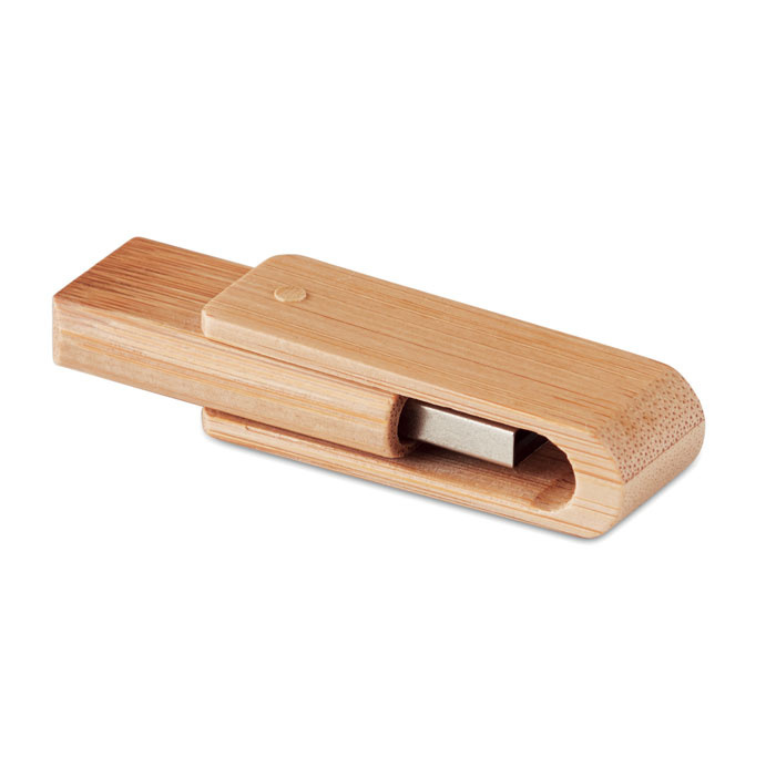 Logo trade mainoslahjat tuotekuva: Bambu USB-muistitikku 1-64GB.