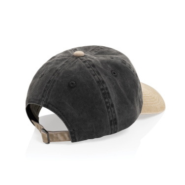 Logotrade mainoslahja ja liikelahja kuva: BEAU AWARE™ -puuvillatwill-lippalakki, 6-osainen, 270 g/m²