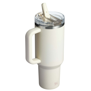 Logotrade mainoslahjat kuva: Stanley Quencher® ProTour 1180 ml kierrätetystä ruostumattomasta teräksestä valmistettu eristetty flip straw juomamuki 