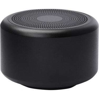 Logotrade firminės dovanos nuotrauka: Rise 3W RCS perdirbto aliuminio Bluetooth® mini garsiakalbis 