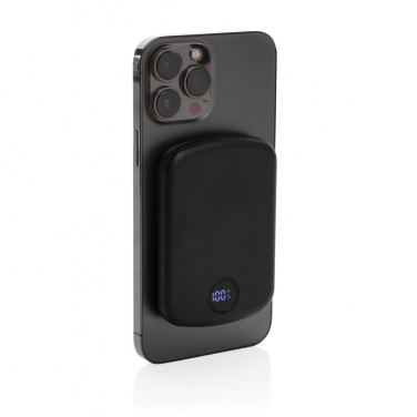 Logotrade verslo dovanos nuotrauka: MagBoost RCS perdirbto plastiko 5000 mah magnetinis maitinimo blokas