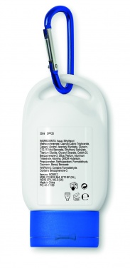 Logotrade reklaminiai produktai nuotrauka: 30 ml losjonas nuo saulės