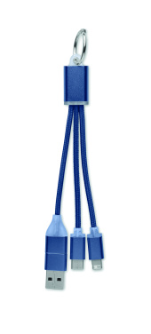 Logotrade verslo dovanos nuotrauka: 4 viename C tipo įkrovimo kabelis