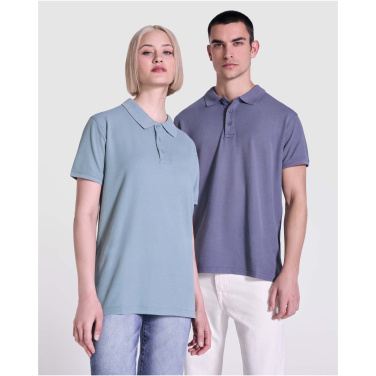 Logotrade reklaminiai produktai nuotrauka: Cobain trumpomis rankovėmis unisex polo marškinėliai
