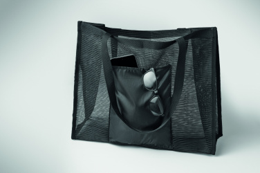 Logotrade reklaminės dovanos nuotrauka: RPET tinklelio pirkinių krepšys