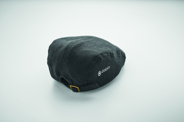 Logotrade reklaminiai produktai nuotrauka: „Newsboy“ plokščia kepurė 335 gr/m²