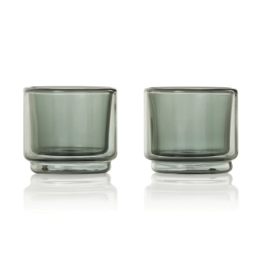 Logotrade dovana nuotrauka: „AdHoc Impact“ espreso puodeliai, 45 ml, 2 vnt. rinkinys