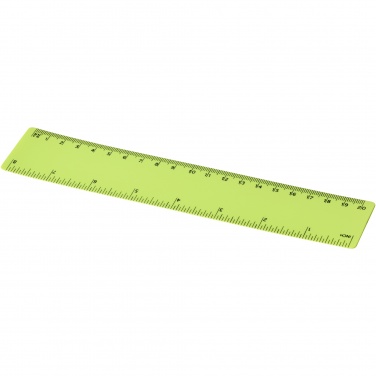 Logotrade korporatīvās dāvanas foto: Rothko 20 cm plastmasas lineāls