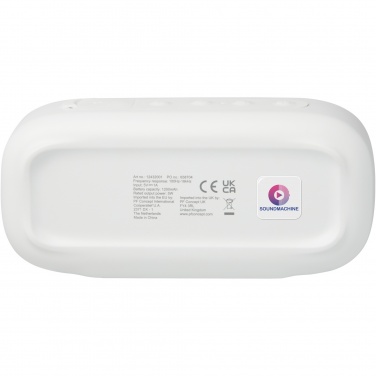 Logotrade logo dāvanas foto: Stark 2.0 5W otrreizēji pārstrādāta plastmasas IPX5 Bluetooth® skaļrunis