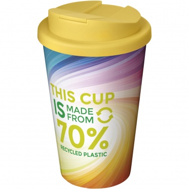 Logotrade biznesa dāvanas foto: Brite-Americano® Eco 350 ml necaurlaidīga, izolēta glāze