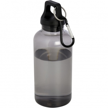 Logotrade ziemassvētku dāvanas foto: Oregon 400 ml RCS sertificēta pārstrādāta plastmasas ūdens pudele ar karabīni