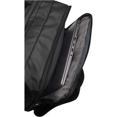 Logotrade korporatīvās dāvanas foto: Expedition Pro 17 collu GRS pārstrādāta paplašināma klēpjdatora mugursoma 35L