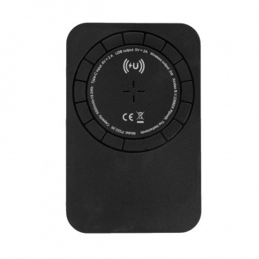 Logotrade Ideja dāvanas foto: Magnētiskā 5000 mAh 5W bezvadu barošanas akumulators