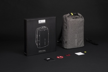 Logotrade biznesa dāvanas foto: Pilsētas pretaizdzīšanas un sagriešanai izturīga mugursoma