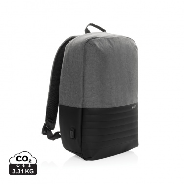 Logotrade korporatīvās dāvanas foto: Swiss Peak AWARE™ RFID pretaizdzīšanas 15,6 collu klēpjdatora mugursoma