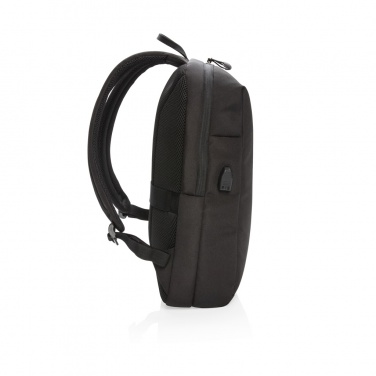 Logotrade dāvanas foto: Swiss Peak AWARE™ RFID un USB klēpjdatora mugursoma