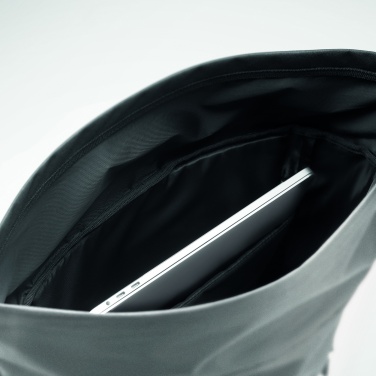 Logotrade Ideja dāvanas foto: Atstarojoša Rolltop mugursoma