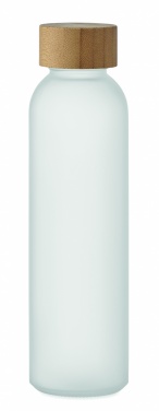 Logotrade ziemassvētku dāvanas foto: Matēta stikla pudele 500ml