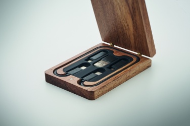 Logotrade dāvanas foto: Kabeļu komplekts 3 vienā