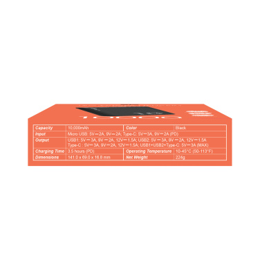 Logotrade korporatīvās dāvanas foto: POWER BANK SILICON POWER QP15 10000 MAH