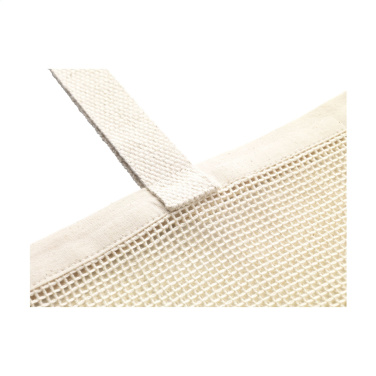 Logotrade logo dāvanas foto: Natura Organic Mesh Shopper (180 g/m²) iepirkumu maisiņš