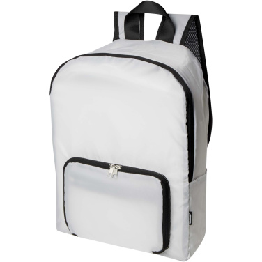Logotrade logo dāvanas foto: EcoFold RPET saliekamā mugursoma 15L