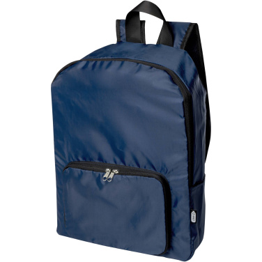 Logotrade ziemassvētku dāvanas foto: EcoFold RPET saliekamā mugursoma 15L