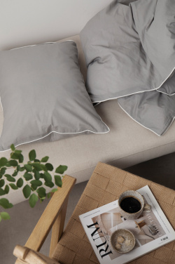 Logotrade korporatīvās dāvanas foto: VINGA Marston OCS organiskās kokvilnas gultas veļa, 4 gab. komplekts