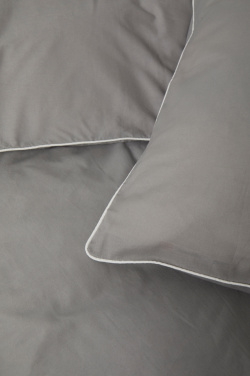 Logotrade ziemassvētku dāvanas foto: VINGA Marston OCS organiskās kokvilnas gultas veļa, 4 gab. komplekts