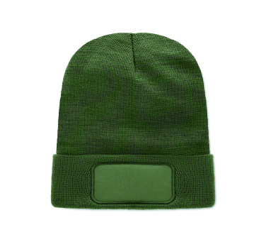 Logotrade ziemassvētku dāvanas foto: Unisex beanie RPET poliestera