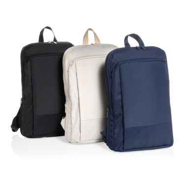 Logotrade ziemassvētku dāvanas foto: Flexpack Aware™ RPET paplašināma, plāna 15,6 collu klēpjdatora mugursoma