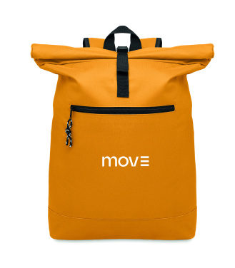 Logotrade Ideja dāvanas foto: 600D poliestera rolltop mugursoma