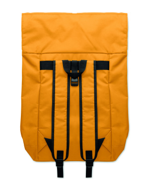 Logotrade biznesa dāvanas foto: 600D poliestera rolltop mugursoma