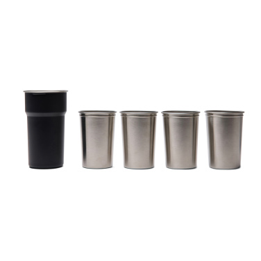 Logotrade Ideja dāvanas foto: VINGA Parks RCS SS krūzītes, 4 gab., 250 ml