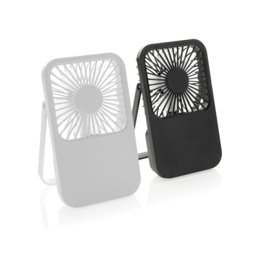 Logotrade dāvanas foto: Aervina RCS pārstrādātas plastmasas uzlādējams galda ventilators