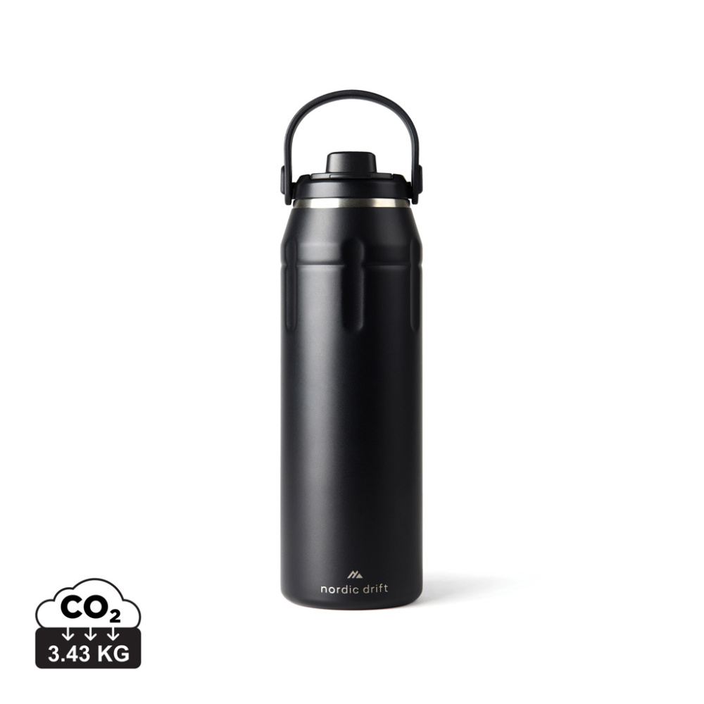 Logotrade ziemassvētku dāvanas foto: Nordic Drift Trail RCS izolēta sporta pudele 940ml
